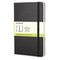 Moleskine Classic Hardcover Notebook - Black, Blank, 5-1/2" x 3-1/2"
